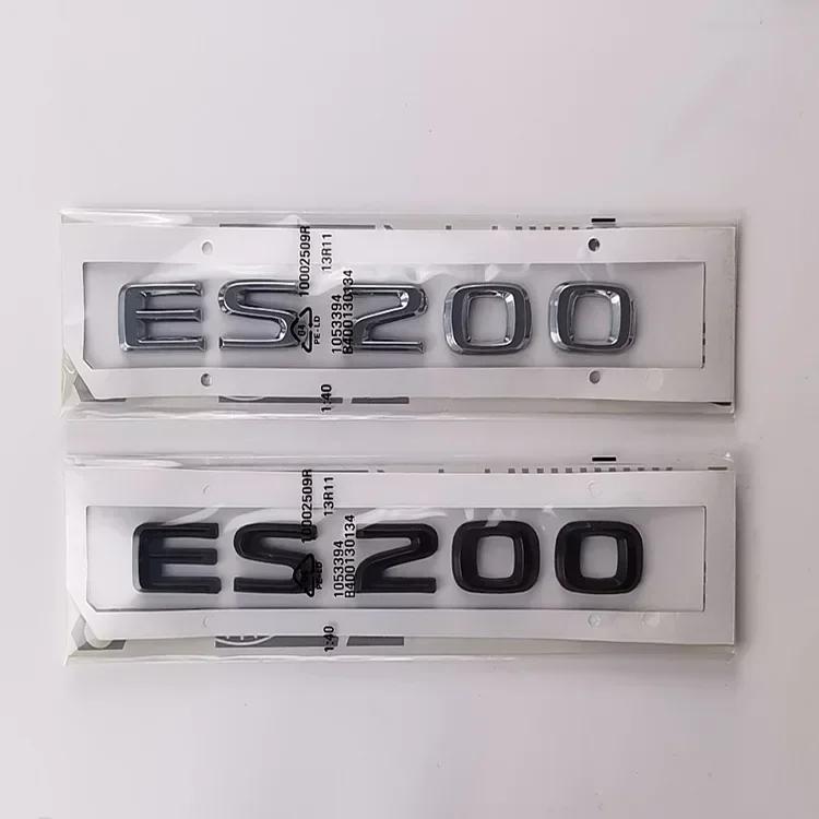 ABS Car Trunk Emblem Letter Decal Badge Rear Sticker Styling Accessories for Lexus ES200 ES240 ES250 ES260 ES300 ES350 VH6