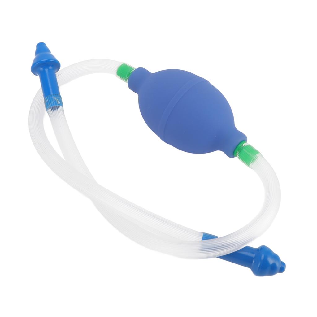 Enema Syringe Ball Type Blue Plastic Enema Kit for Hygiene Constipation and Bowel Cleansing