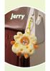 Tom and Jerry Cartoon Plush Coin Purse & Keychain with Bell