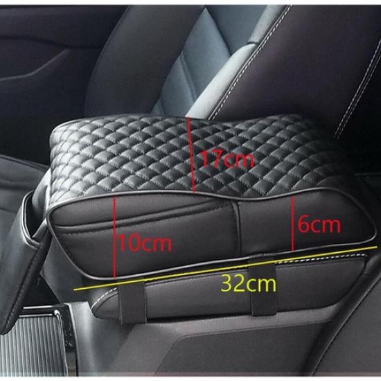 For Rest Car Armrest Console Pad Center Box Cushion Cover Memory Foam Heighten