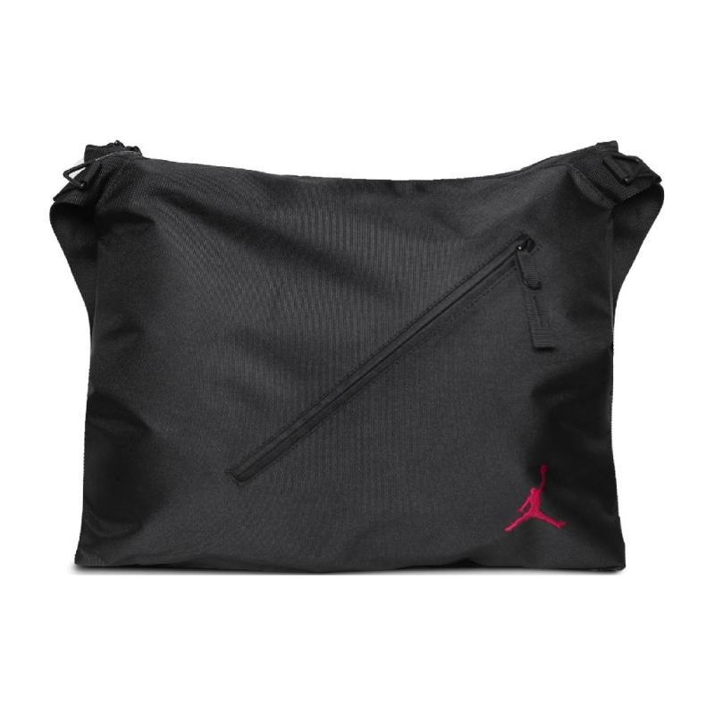 

Сумка-мессенджер Jordan из полиэстера, на плечо, кроссбоди, обычная, унисекс, черная, Jordan JD2143008GS-001