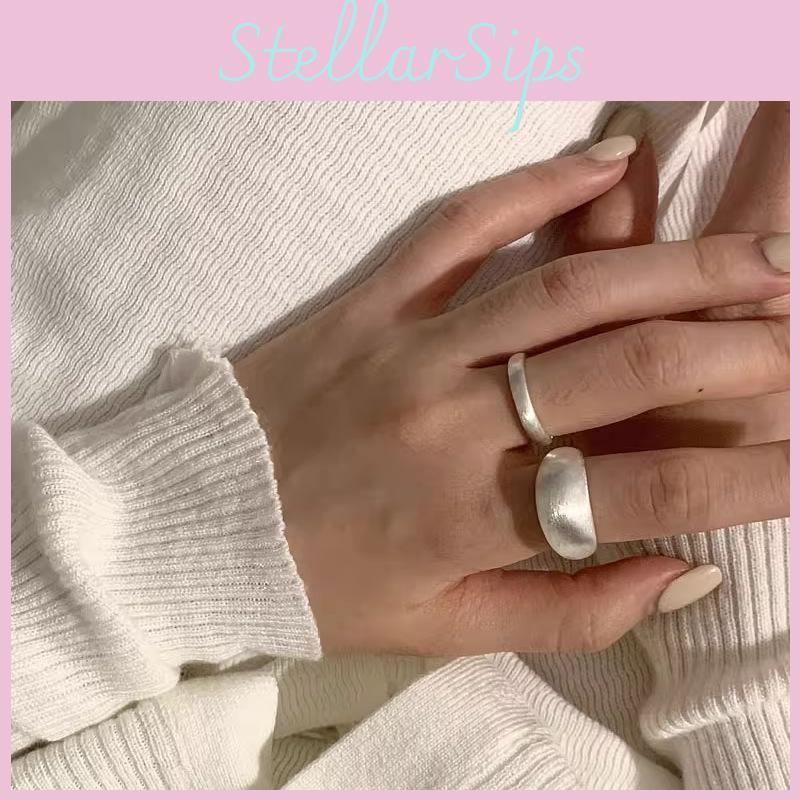 Elegant Geometric Handcrafted Matte Finish Copper Ring For Women Ideal For Everyday Style