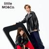 Little MO&Co. Unisex Protein Leather Jacket KBE3JKT018