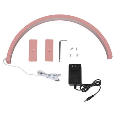 M12X Half Moon Light 28in 48W Pink Beauty Lamp Touch Control Dimmable Adjustable Color Temperature