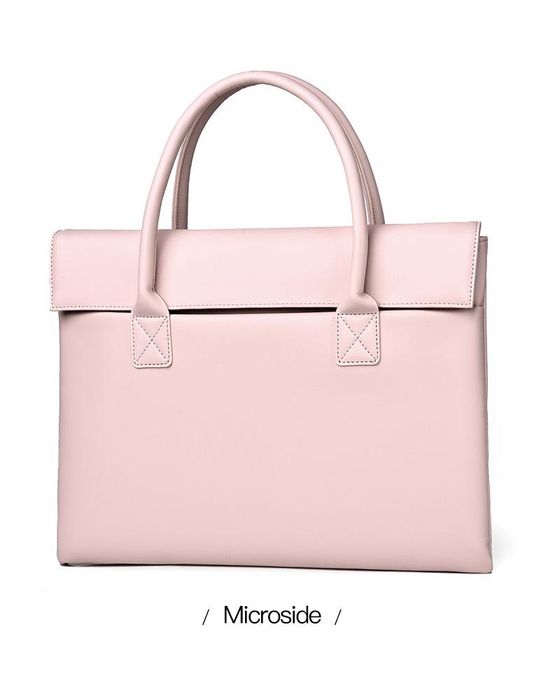 

British laptop bag portable business travel briefcase water-proof portable liner bag розовый