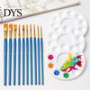 Painting Tools For Children Face Paint Brush Set, Watercolor Acrylic Oil Kit, Vibrant Color Paintbrushes Nylon Hair Brushes for Artist, Body