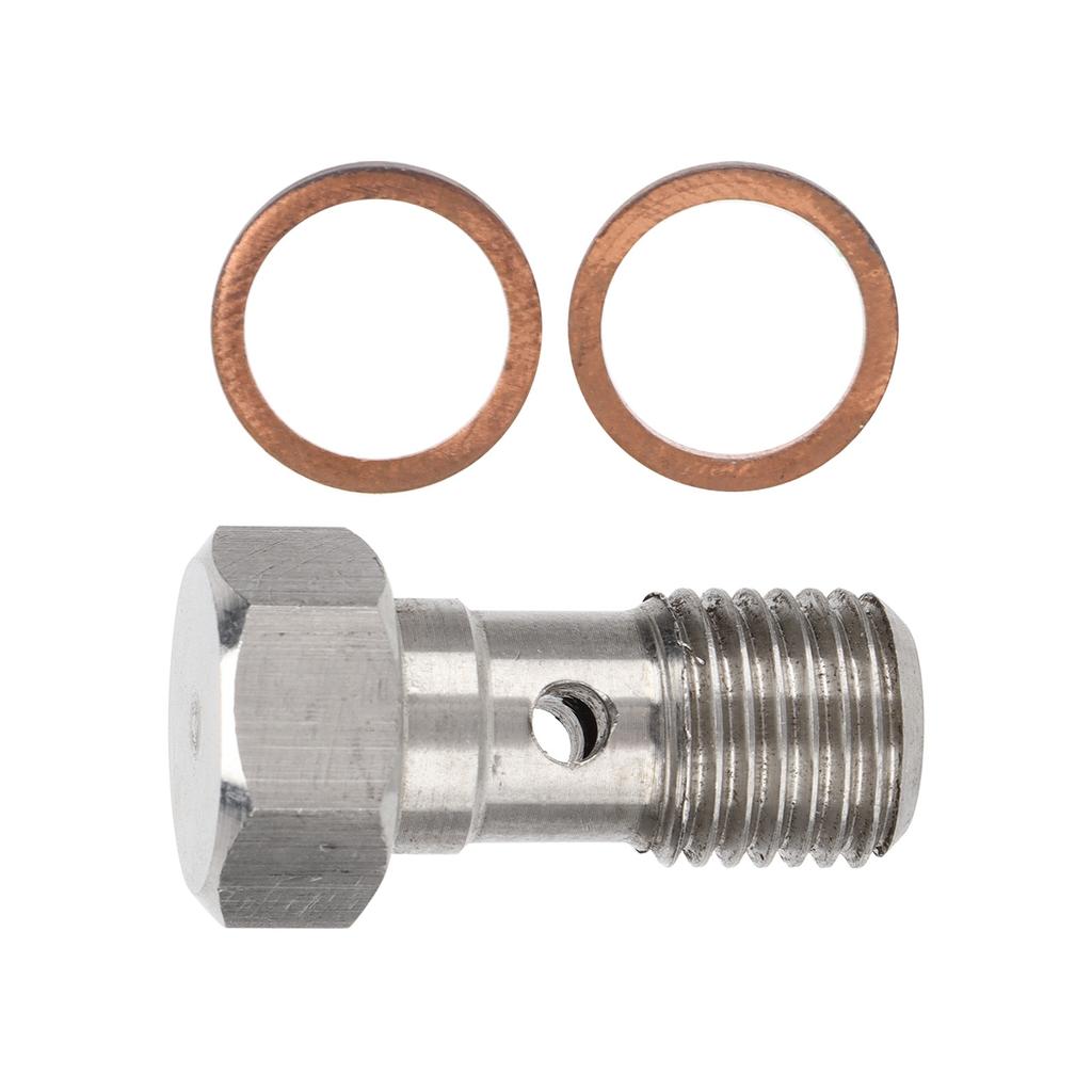 716inx20 UNF Banjo šroub z nerezové oceli 25mm adaptér pro uchycení dlouhé brzdy s 2ks podložek