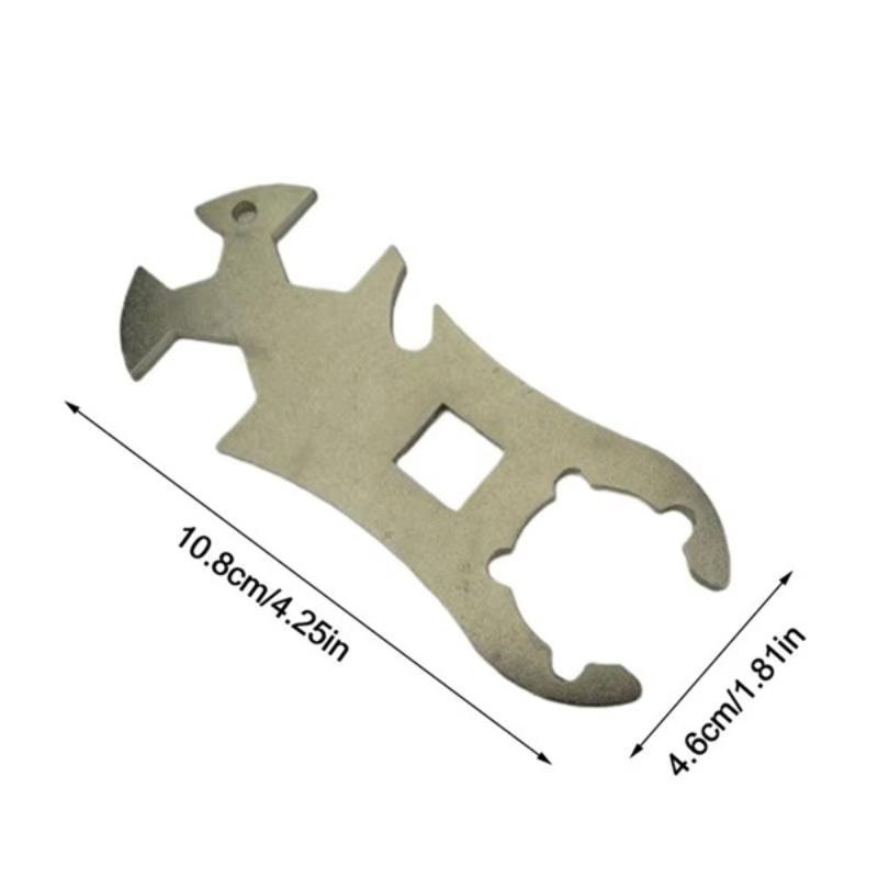 1Pcs Stainless Steel Gas Cylinder Wrench Gas Bottle Wrench For Outdoors Portable Cooking Gas Conditioning Tool Replacement Parts