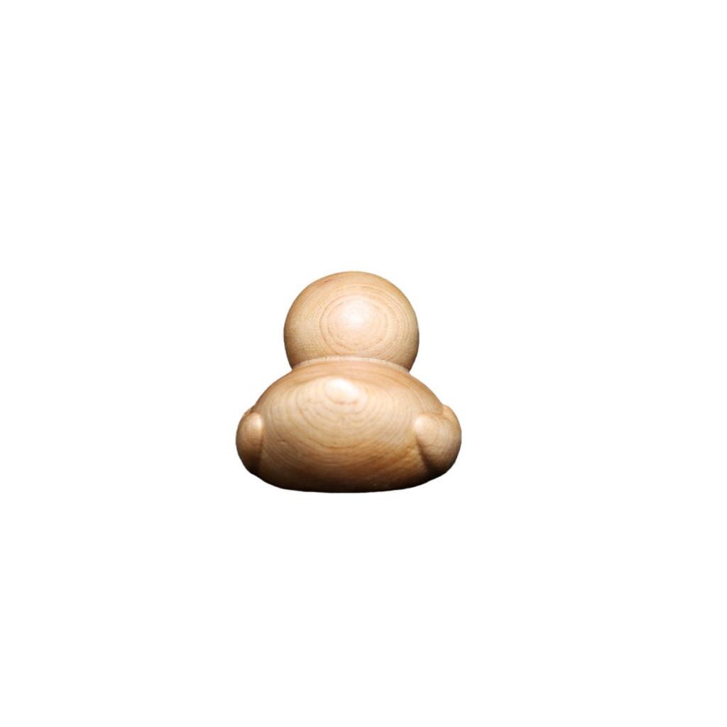 Miniatur Niedliche Kleine Entenfigur Holztiere Figur Cartoon Mittlere Gelbe Ente Für Heimdeko Geschenke Kinderveranstaltungs-Souvenirs