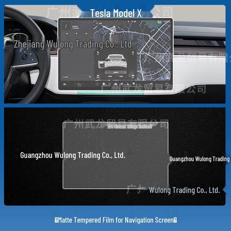

Tesla Model X Center Console Scratch-Resistant TPU Film