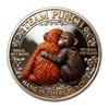 Emotional Support Coin Inspirational Monkey Challenge Pocket Coin Double?Sided Collectible Token for Friends Family Motivation Keepsake