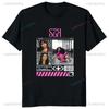 Streetwear Retro Rapper SZA Porträt Print T-Shirt Sommertrend Harajuku Kurzarm Unisex Sh