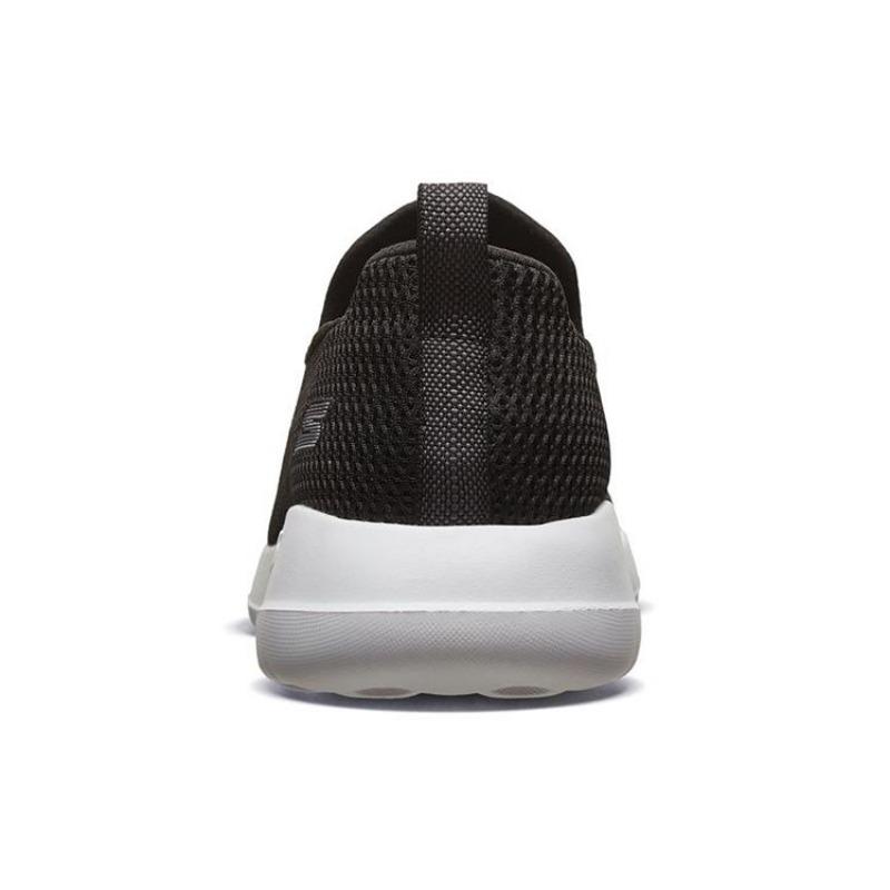 Skechers GO WALK Max Men Slip On Breathable Mesh Cushioned Anti Slip Low Top Running Shoes White Black 54600-BKW