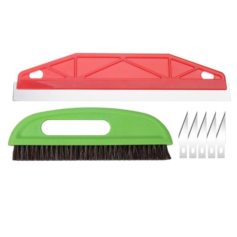 Multifunktionellt 7 Delar Väggbeklädnads- och Målningsverktyg Bärbart Tillbehör för Nybörjare och Professionell Daglig Användning