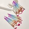 Stroke of Beauty - Set of 16; Gradient Print Makeup Brush