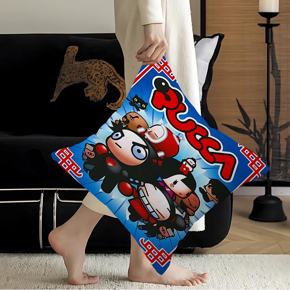 Милая Мультяшная Наволочка P-Pucca 30x50 Полиэстер Декоративные Подушки для Дивана Подушки для Декора Дома Чехол на Подушку 16x16Inch
