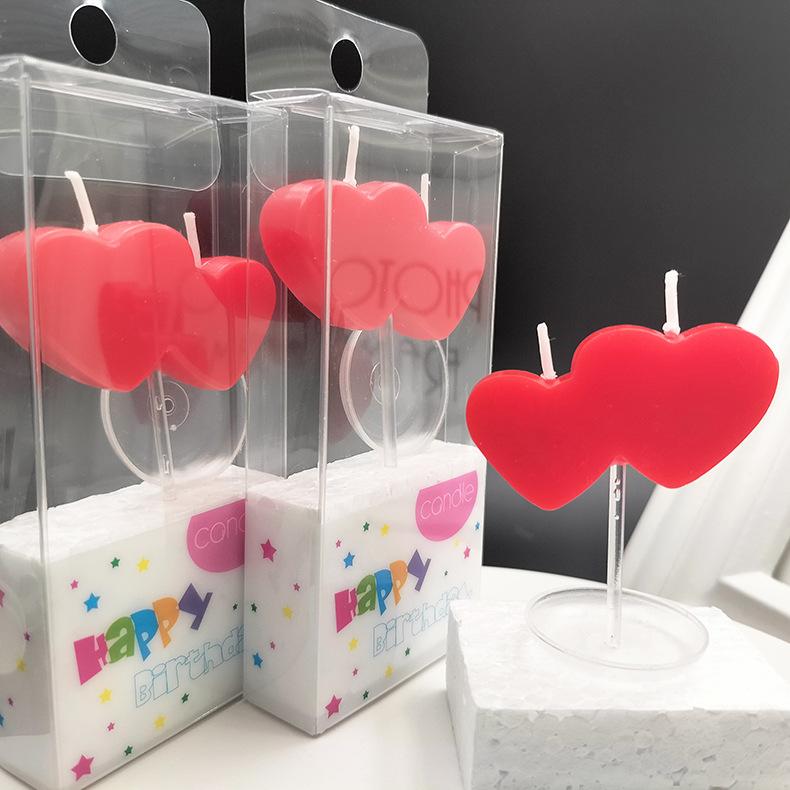 Birthday Candles Red Love Confession Creative Valentine's Day Romantic Wedding Proposal Party Birthday Candles