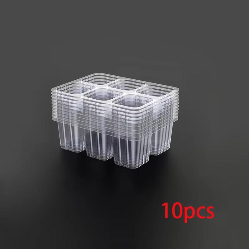 6/12 Hole Horticulture Seedling Box Set Breathable Grow-tray System New Insulation Planting & TransplantingKIT with Lighting
