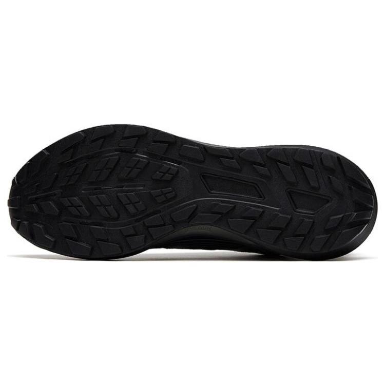 Anta Slip Resistant Abrasion Resistant Slip Resistant Abrasion Resistant Low top Running Shoes Men's Black 112315660A-4