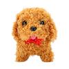 Interactive Robot Dog Plush Realistic Barking Walking Puppy Toy for Girls Boys Birthday Xmas Gift