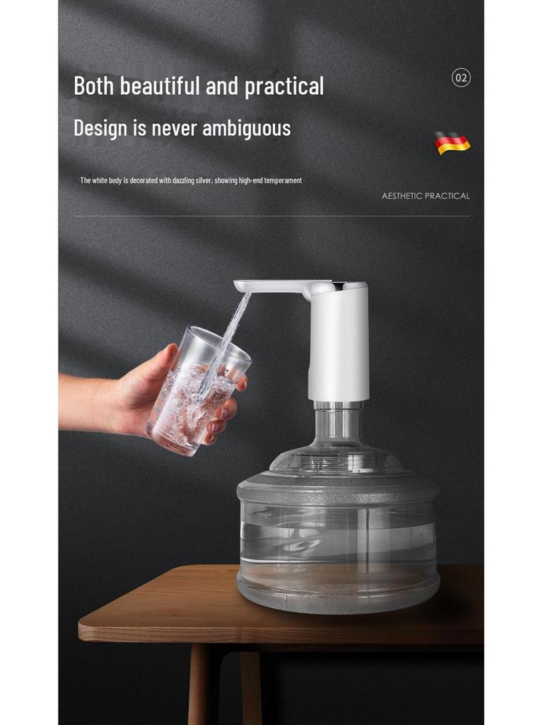 Rechargeable Folding Electric Water Dispenser with Insect-Proof Feature