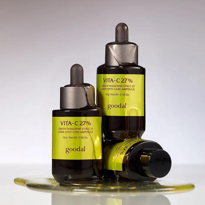 NEW Goodal Green Tangerine Vita C27 Spot Care Ampoule (25AD)