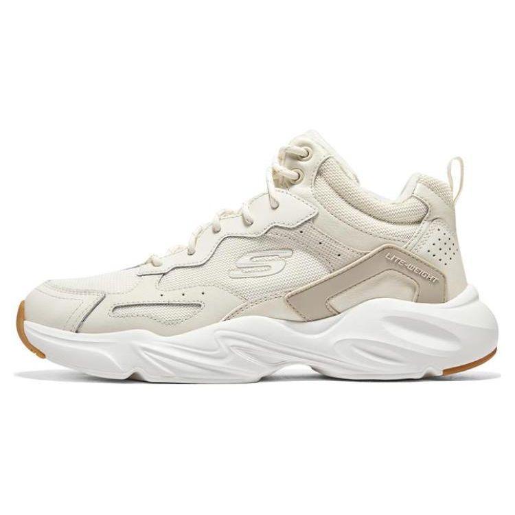 Skechers Stamina Airy Mesh Synthetic Leather Casual Sports Low-Top Dad Shoes Men sneaker Natural 894169-NAT 41