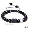 12 Constellations Woven Bracelet Creative Fashion Bracelet Adjustable Beaded Bracelet Jewelry Gift for Men Women