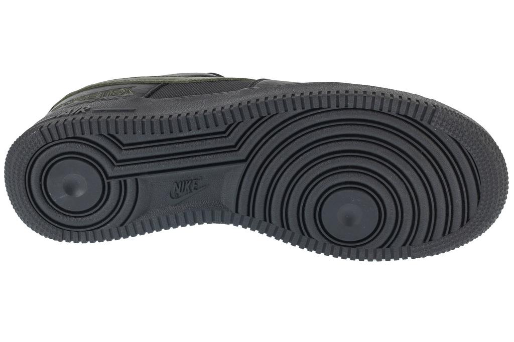 Nike Air Force 1 Gtx, Herren schwarze Sneaker