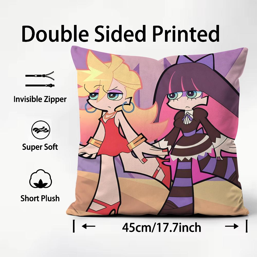 PPanty StockingG Garterbelt Cushion Cover Plush Fabric Soft DoubleSided Printed Sofa Warm Winter Home Child Gift Pillow Case