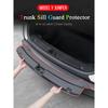 For Tesla New Model Y LAUNCH 2025 Juniper 2025+ Trunk Threshold Strip TPE Anti Scratch Protection Lid Cover Trunk Sill Guard Mat