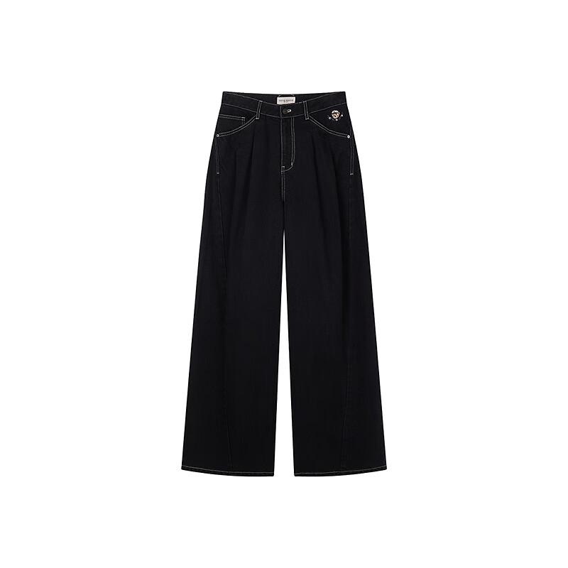 Teenie Weenie Women's Relaxed Fit Wide Leg Trousers