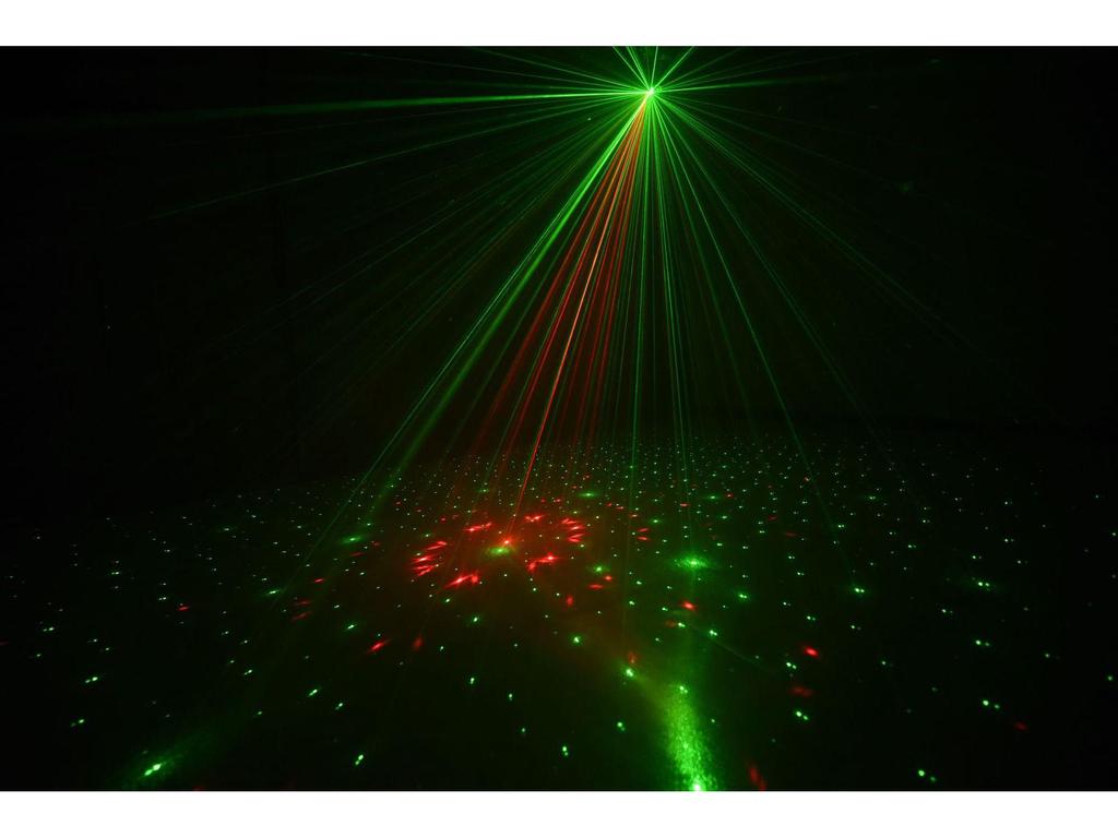 Colorful Voice-Controlled Rotating Stage Lights - LED Magic Ball & Laser