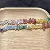 Μικτό Φυσικό Κρύσταλλο σε Τεμαχίδια 3×12mm 38cm Ακανόνιστο Τριμμένο Πέτρινο Νήμα, Κρύσταλλοι Πολλών Χρωμάτων Για Κατασκευή Κοσμημάτων DIY