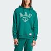adidas Originals Letter Logo Print Sports Hoodie for Men, Forest Green