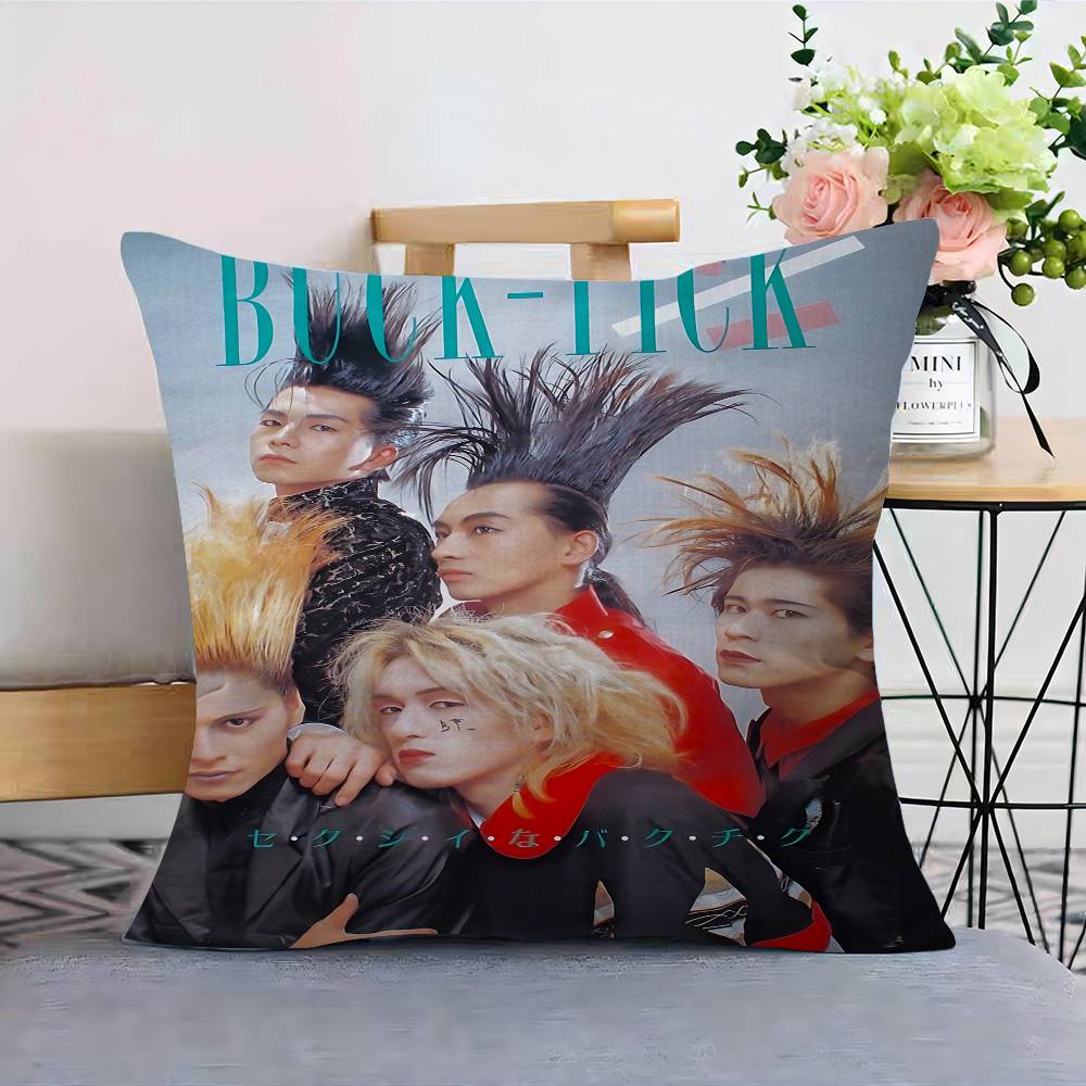 Classic B-Buck T-Tick Decorative Room Aesthetics Pillow Case Home Decor Bedroom Sofa Bed Couch Pillow Cover 45x45