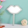 Plastic Handheld Mirror Decorative Portable Mirror Mini Make Up Mirror  Women