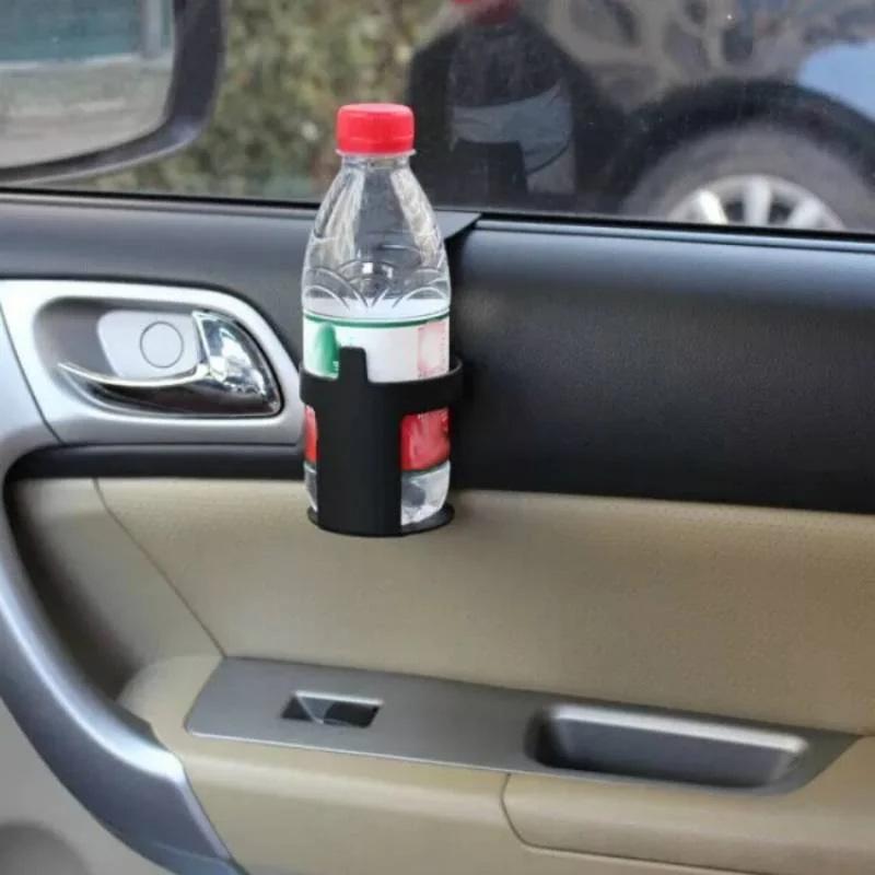 Car Multifunctional Beverage Holder Suitable for Black Plastic Car Doors, Windows, Seats, Armrests, Cup Holders, and Beverages