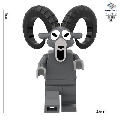 99 Nights In the Forest Game Peripheral Figurine Building Blocks