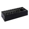 Stereo Sound Selector Sound Switcher Speaker Switching Sound Switching Box Switcher Selector for Stereo Speaker 6 In 4 Out