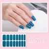 Gels Nail Strips Selff-Adhesive Gels Nail Stickers Solid Color Nail Art Stickers Nails Polish Wraps Nail Stickers