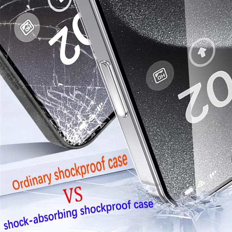 Soft Clear Silicone Case For iPhone 17 16 15 Cover Raised Edge for Screen & Camera Protection Shell Non-Slip Grip Slim Fit Funda