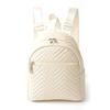Elegant PU Leather Bag Korean Style Kids Mini Bag Fashion Triangular Stripes Backpack  Students