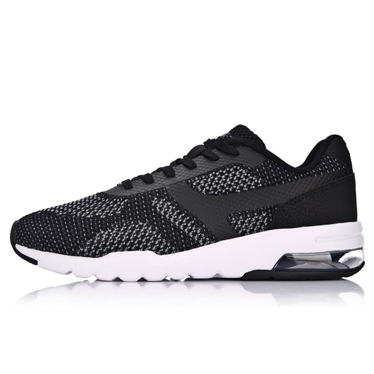 Li Ning Bubble Casual Shoes Women's Low Top Black/Gray AGCM046-4