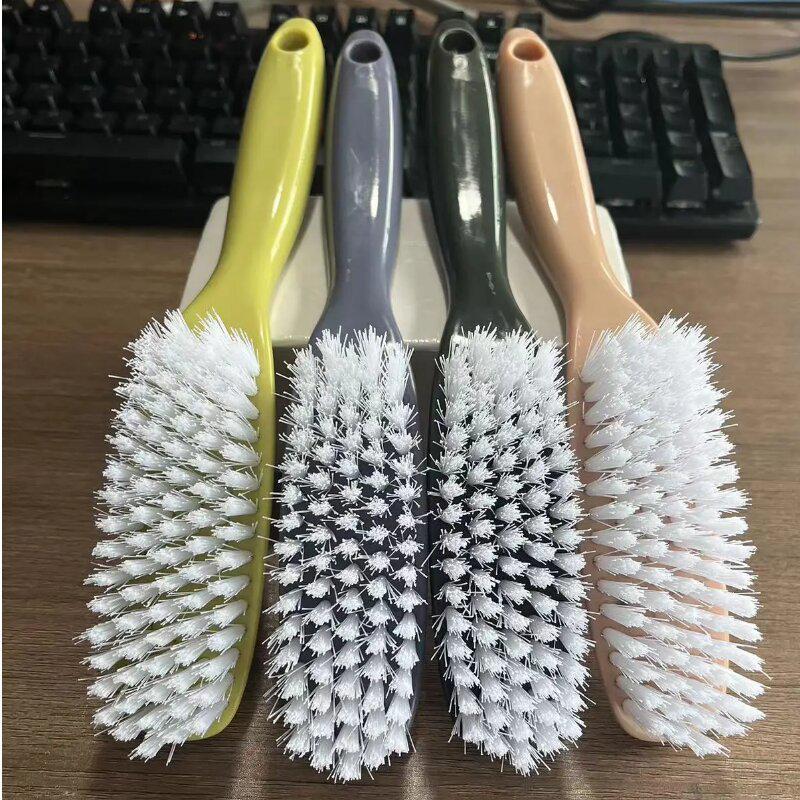 Schuhwaschbürste: Langer Griff, Harte Borsten, Multifunktional für Bad- und Wäschegebrauch