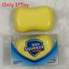Pu Slow Rebound Cheese Squeezable Stress Toy For Kids And Adults