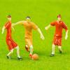 10pcs Colorful Making Football Game Scene 1/75 1/50 Scale DIY Simulation Minions People