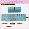 Style Jewelry Organizer Bag With Soft Fabric For Travel And Gift