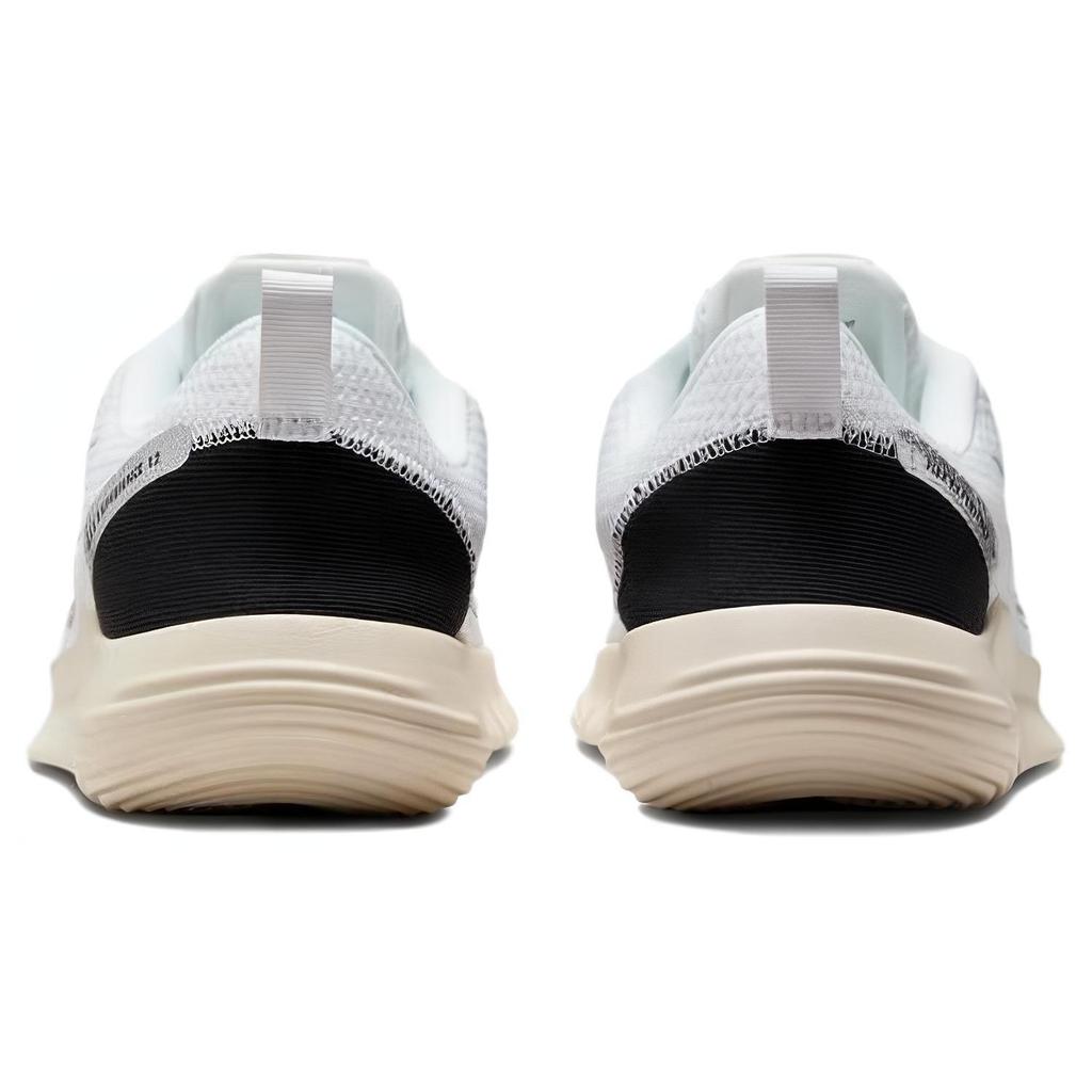 Nike Flex Experience Run 12 White Metallic Silver Women Sneakers Sail Coconut-Milk DV0746-101