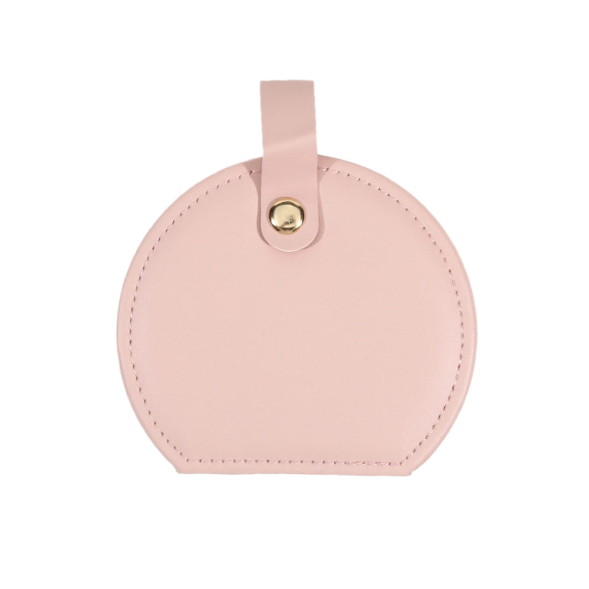 

Мини-органайзер для ювелирных изделий, дорожный футляр для ювелирных изделий, коробки для сережек, ожерелий, колец, портативная сумка, шкатулка для ювелирных изделий из кожи для хранения one size розовый